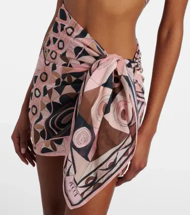 Pucci Patchwork cotton beach cover-up | Thumbnail 3