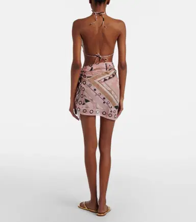 Pucci Patchwork cotton beach cover-up | Thumbnail 4