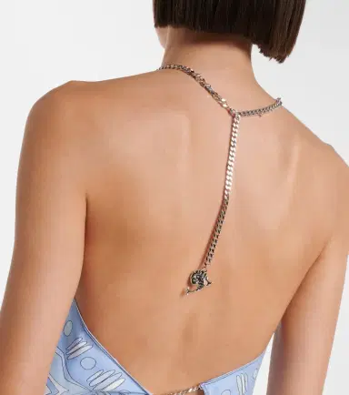 Pucci Angoli silk twill top | Thumbnail 3