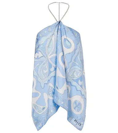 Pucci Angoli silk twill top | Thumbnail 1