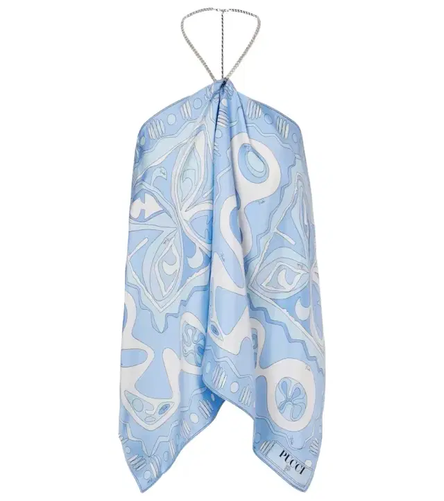 Angoli silk twill top