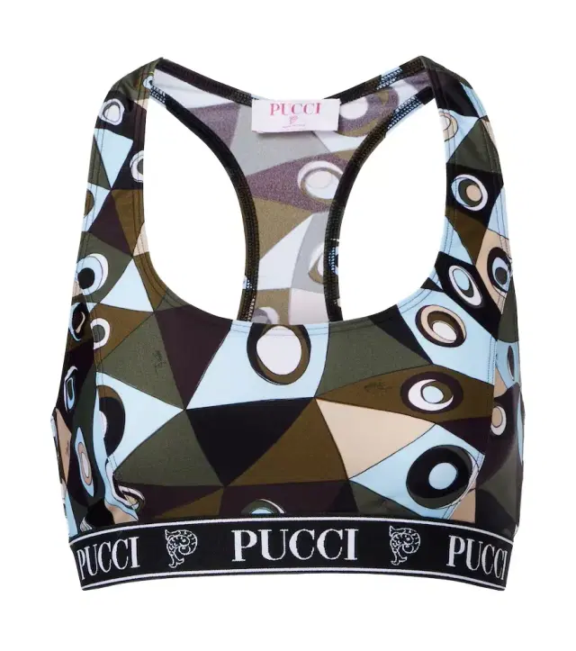 Pucci Occhi sports bra
