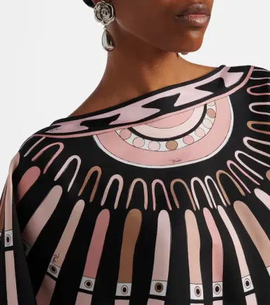 Pucci Soleil silk twill blouse | Thumbnail 4 Pucci Soleil silk twill blouse | Thumbnail 4