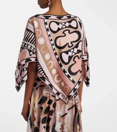 Pucci Soleil silk twill blouse | Thumbnail 5 Pucci Soleil silk twill blouse | Thumbnail 5