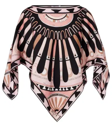 Pucci Soleil silk twill blouse | Thumbnail 1 Pucci Soleil silk twill blouse | Thumbnail 1