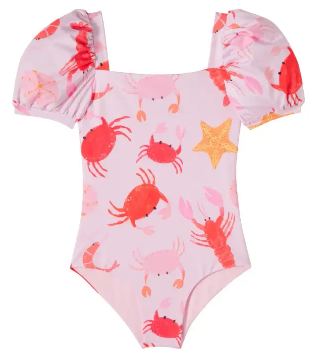 Bubble printed swimsuit