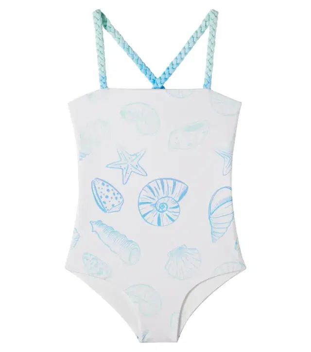 Isleño printed swimsuit