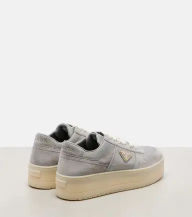 Prada Downtown Re-Nylon platform sneakers | Thumbnail 3 Prada Downtown Re-Nylon platform sneakers | Thumbnail 3