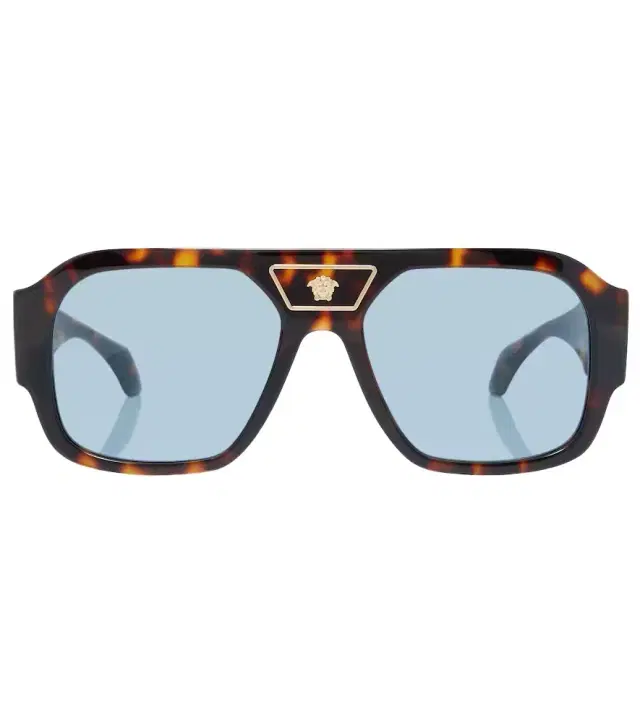 Versace Rectangular sunglasses