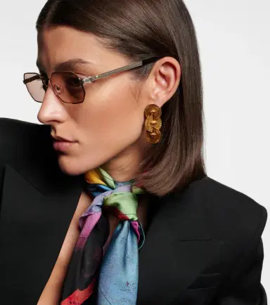 Versace Rectangular sunglasses | Thumbnail 6 Versace Rectangular sunglasses | Thumbnail 6