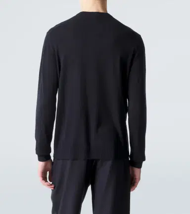 Giorgio Armani x Alanui cashmere and silk polo shirt | Thumbnail 2