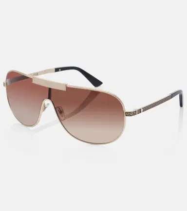 Versace Greca Flow shield sunglasses | Thumbnail 2