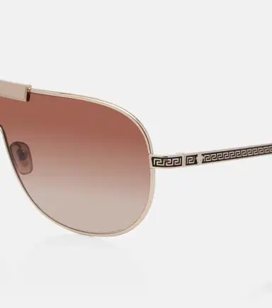 Versace Greca Flow shield sunglasses | Thumbnail 3