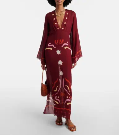 Cala de la Cruz Odele printed maxi dress | Thumbnail 7