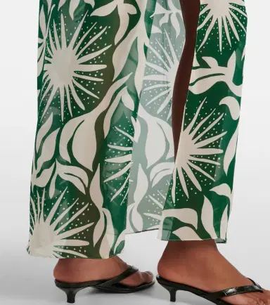 Cala de la Cruz Acasia beaded printed halterneck maxi dress | Thumbnail 5