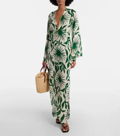 Cala de la Cruz Odele printed maxi dress | Thumbnail 2 Cala de la Cruz Odele printed maxi dress | Thumbnail 2