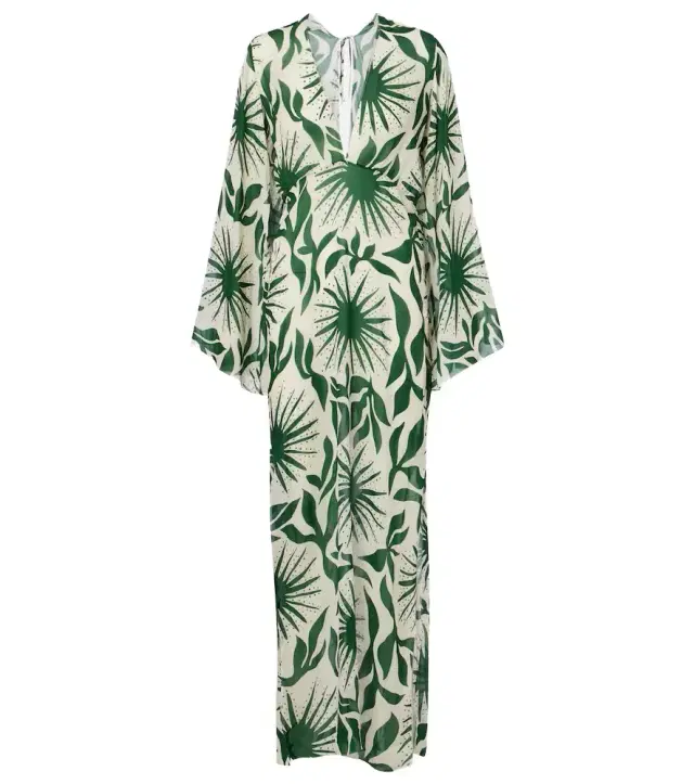 Odele printed maxi dress