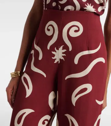 Cala de la Cruz Toya printed wide-leg pants | Thumbnail 2