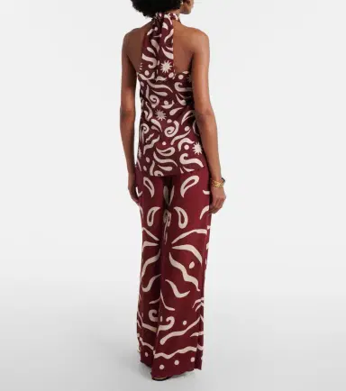 Cala de la Cruz Toya printed wide-leg pants | Thumbnail 5