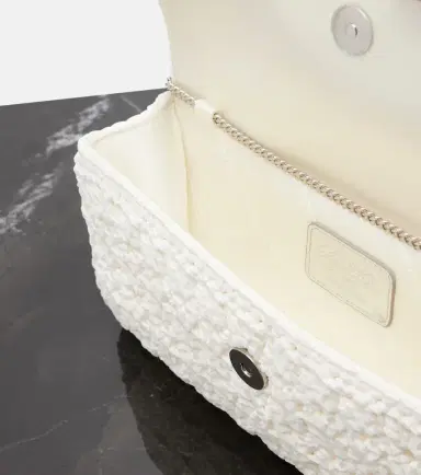 Roger Vivier Jeu De Fille embellished crochet clutch | Thumbnail 2 Roger Vivier Jeu De Fille embellished crochet clutch | Thumbnail 2