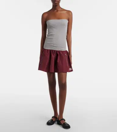 Miu Miu Technical miniskirt | Thumbnail 6 Miu Miu Technical miniskirt | Thumbnail 6