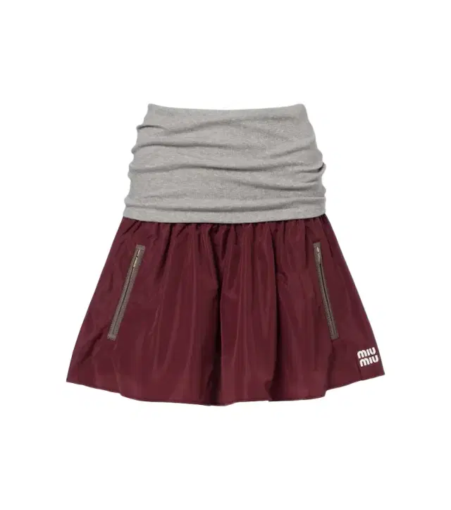 Technical miniskirt