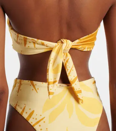 Cala de la Cruz Sandra printed bikini top | Thumbnail 2