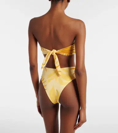 Cala de la Cruz Sandra printed bikini top | Thumbnail 5