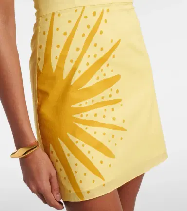 Cala de la Cruz Veneta printed cotton minidress | Thumbnail 6