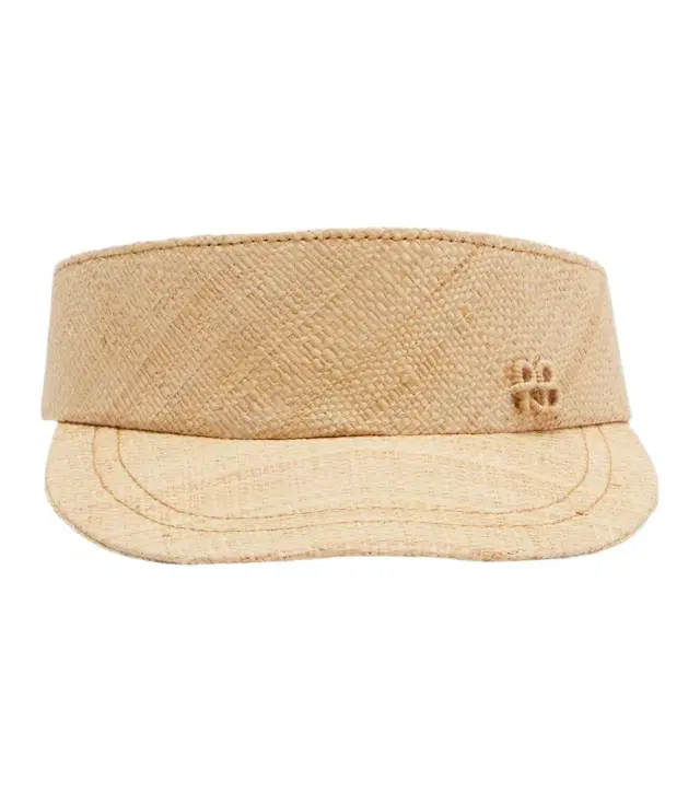 Ruslan Baginskiy Cotton-lined straw hat
