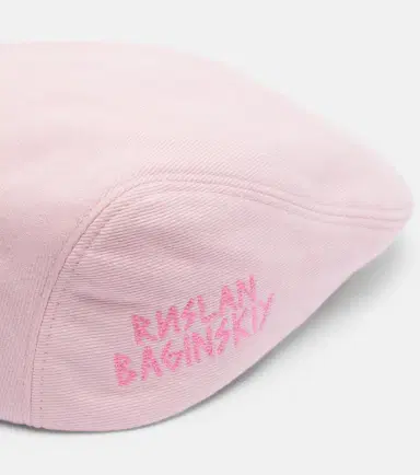 Ruslan Baginskiy Embroidered newsboy cap | Thumbnail 3