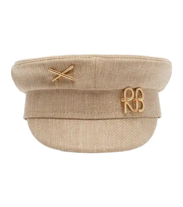 Ruslan Baginskiy onogram newsboy cap