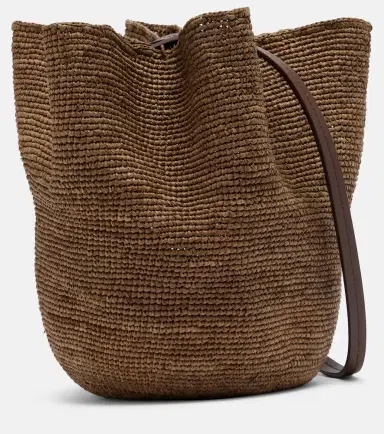 Ruslan Baginskiy HatBag raffia crossbody bag | Thumbnail 3