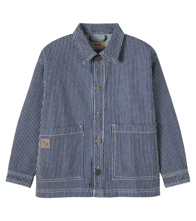 Cole striped cotton canvas jacket