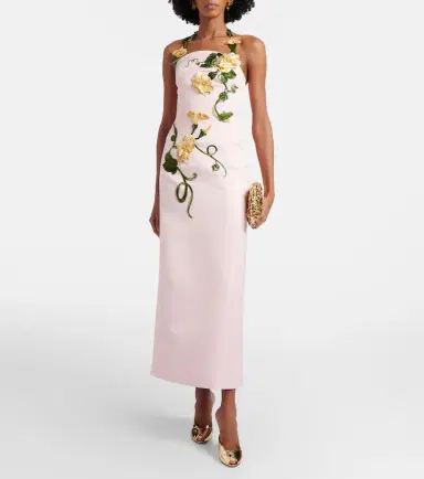 Leo Lin Ava floral-appliqué corset gown | Thumbnail 3 Leo Lin Ava floral-appliqué corset gown | Thumbnail 3