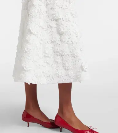 Leo Lin Embroidered lace midi dress | Thumbnail 2
