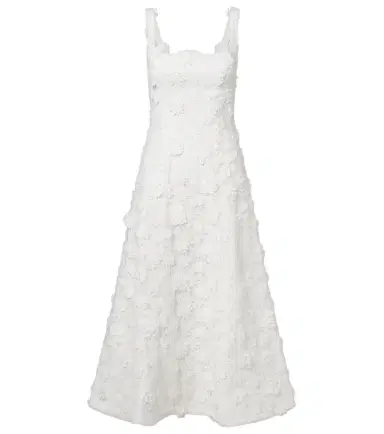 Leo Lin Embroidered lace midi dress | Thumbnail 1