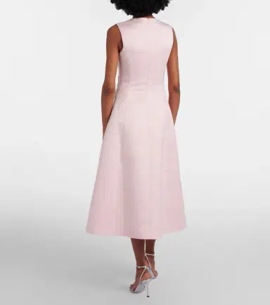 Leo Lin Floral-appliqué cocktail dress | Thumbnail 6