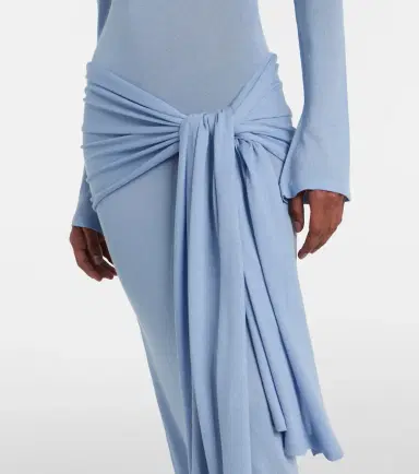 Aya Muse Lace-trimmed maxi dress | Thumbnail 5
