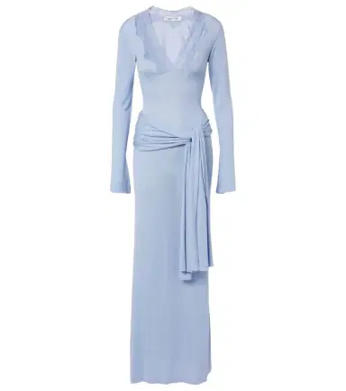 Aya Muse Lace-trimmed maxi dress | Thumbnail 1