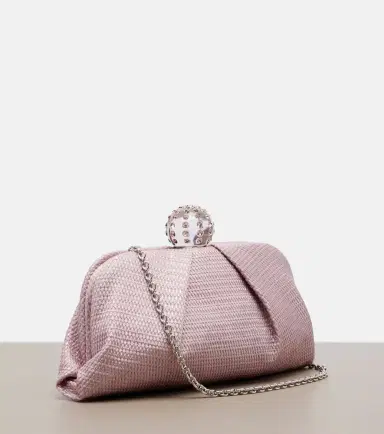 Aquazzura Tequila embellished canvas clutch | Thumbnail 2 Aquazzura Tequila embellished canvas clutch | Thumbnail 2