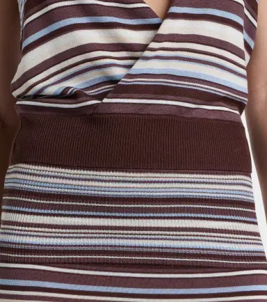 Aya Muse Knitted striped halterneck top | Thumbnail 5