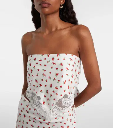 Posse Fae lace-trimmed printed top | Thumbnail 2 Posse Fae lace-trimmed printed top | Thumbnail 2