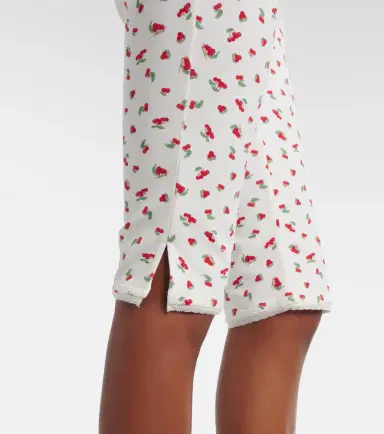 Posse Ebony printed cotton-blend capri pants | Thumbnail 2