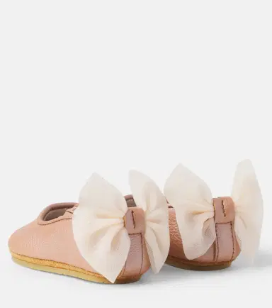DONSJE Baby Luyax metallic leather ballet flats | Thumbnail 3