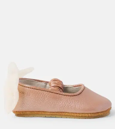 DONSJE Baby Luyax metallic leather ballet flats | Thumbnail 4