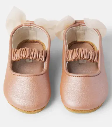 DONSJE Baby Luyax metallic leather ballet flats | Thumbnail 5