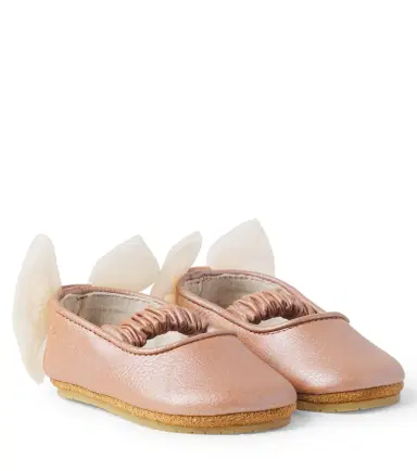 DONSJE Baby Luyax metallic leather ballet flats | Thumbnail 1