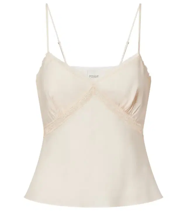 Posse Perla lace-trimmed camisole