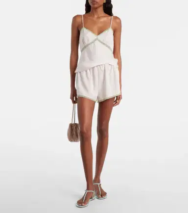 Posse Perla lace-trimmed camisole | Thumbnail 2